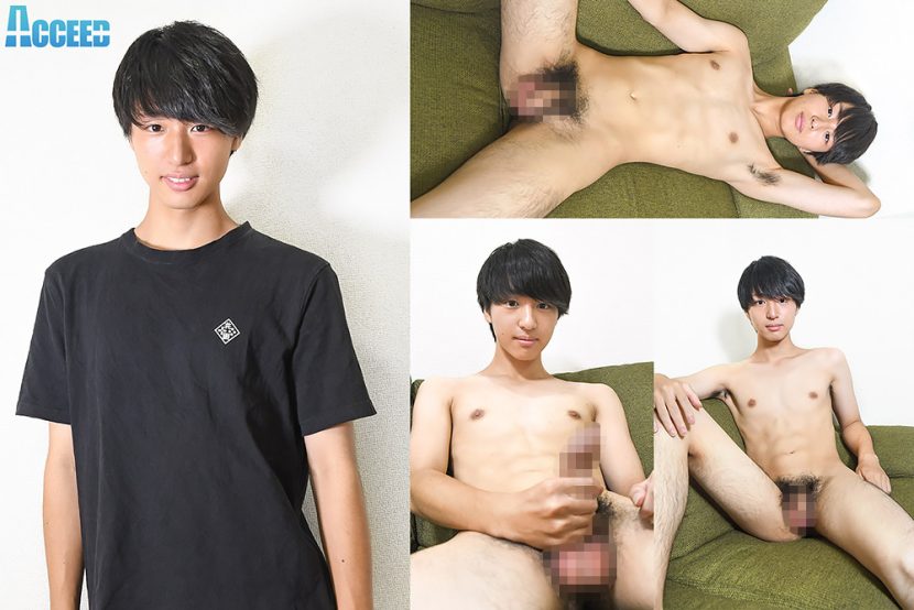 爽やかバンド少年初撮りオナニー